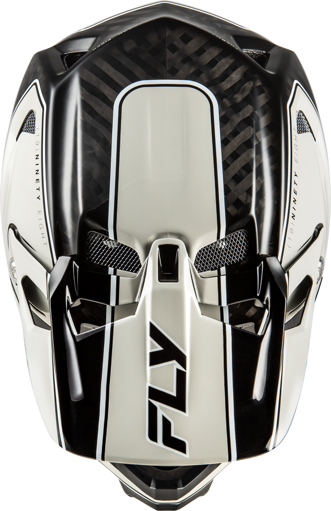 Casco Fly Werx-R Flow Carbon Negro/Gris Niño