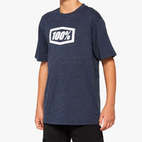 Camiseta 100% Icon Navy Heather