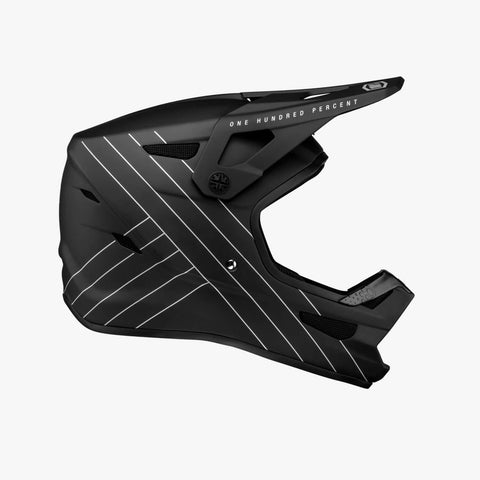 Casco 100% Status Negro