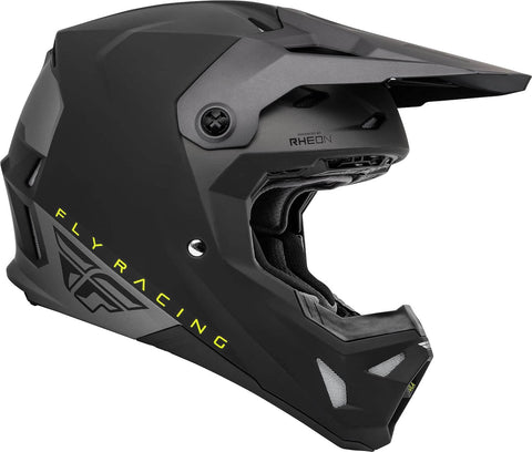 Casco Fly Formula CP Slant Negro/Gris/Hi Vis