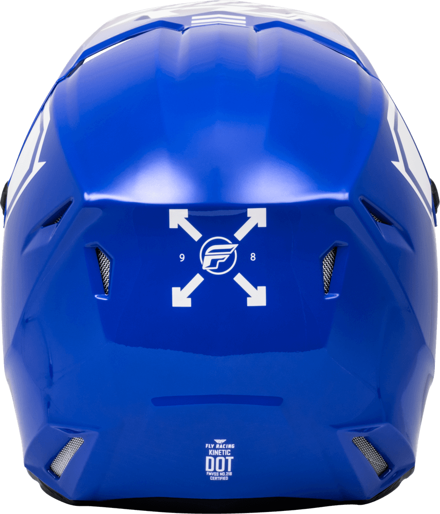 Casco Fly Kinetic Menace S.E Azul/Blanco