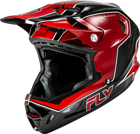 Casco Fly Werx-R Flow Carbon Negro/Rojo