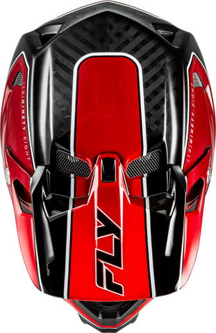 Casco Fly Werx-R Flow Carbon Negro/Rojo