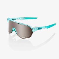 Gafas 100% S2 Polished Translucent Mint Lente Hiper Silver Espejo