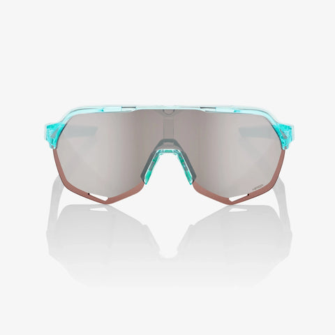 Gafas 100% S2 Polished Translucent Mint Lente Hiper Silver Espejo