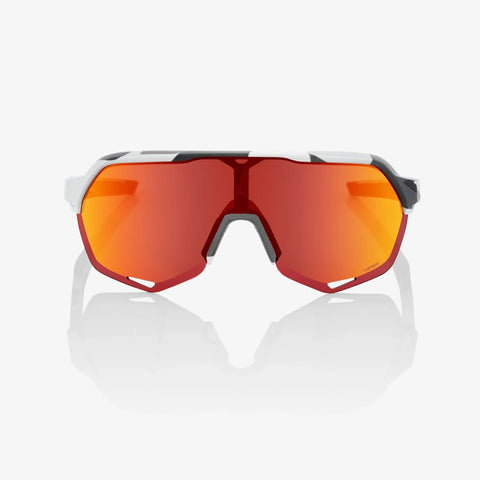 Gafas 100% S2 Soft Tact Gris Camo Lente Hiper Rojo Espejo