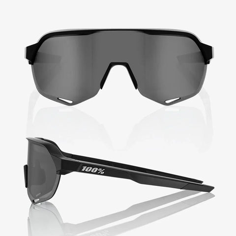 Gafas 100% S2 Soft Tact Negra Lente Humo