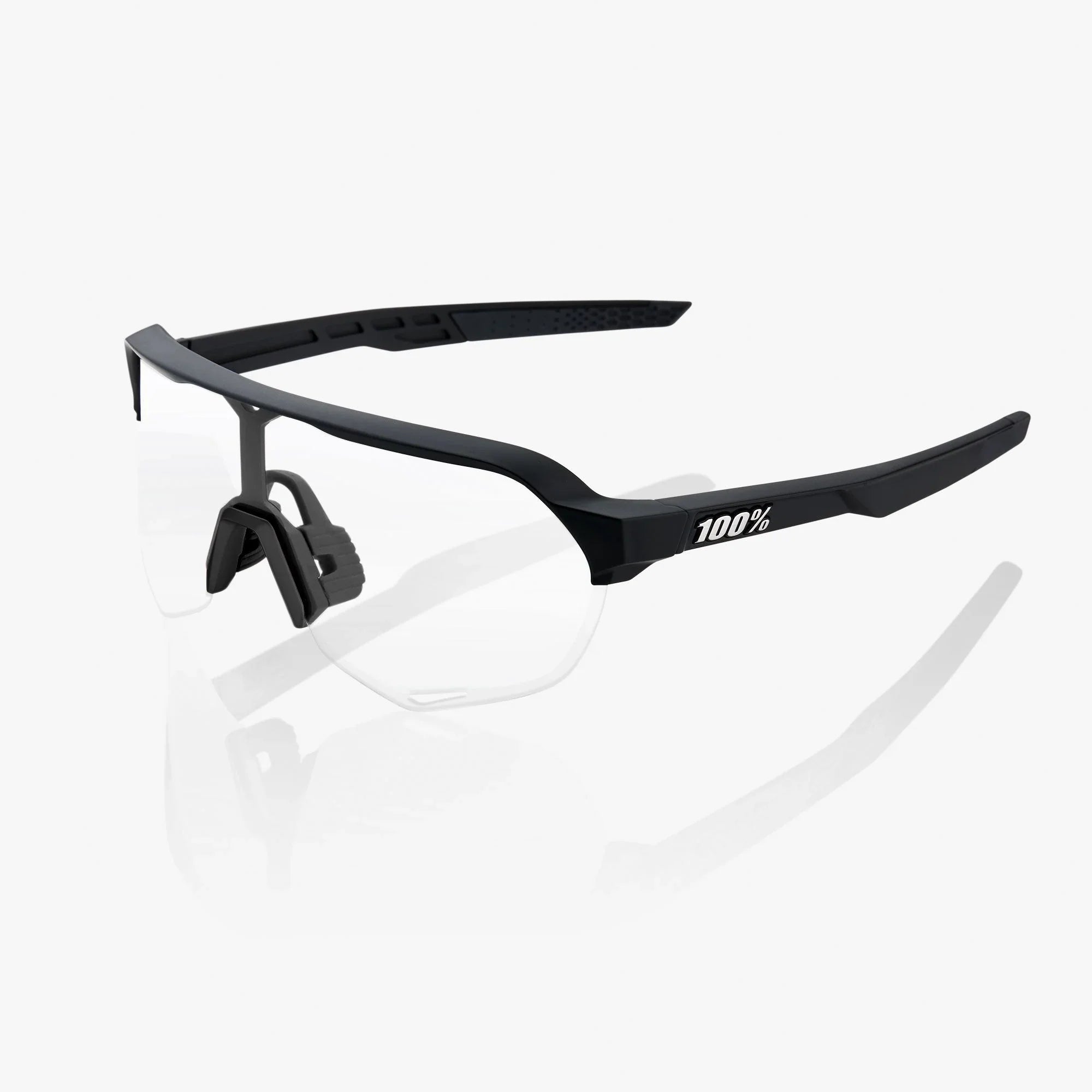 Gafas 100% S2 Soft Tact Negra Lente Humo