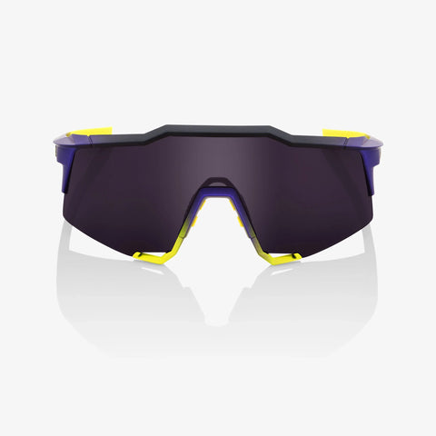 Gafas 100% Speedcraft Mate Metallic Digital Brights Lente Purpura Oscuro