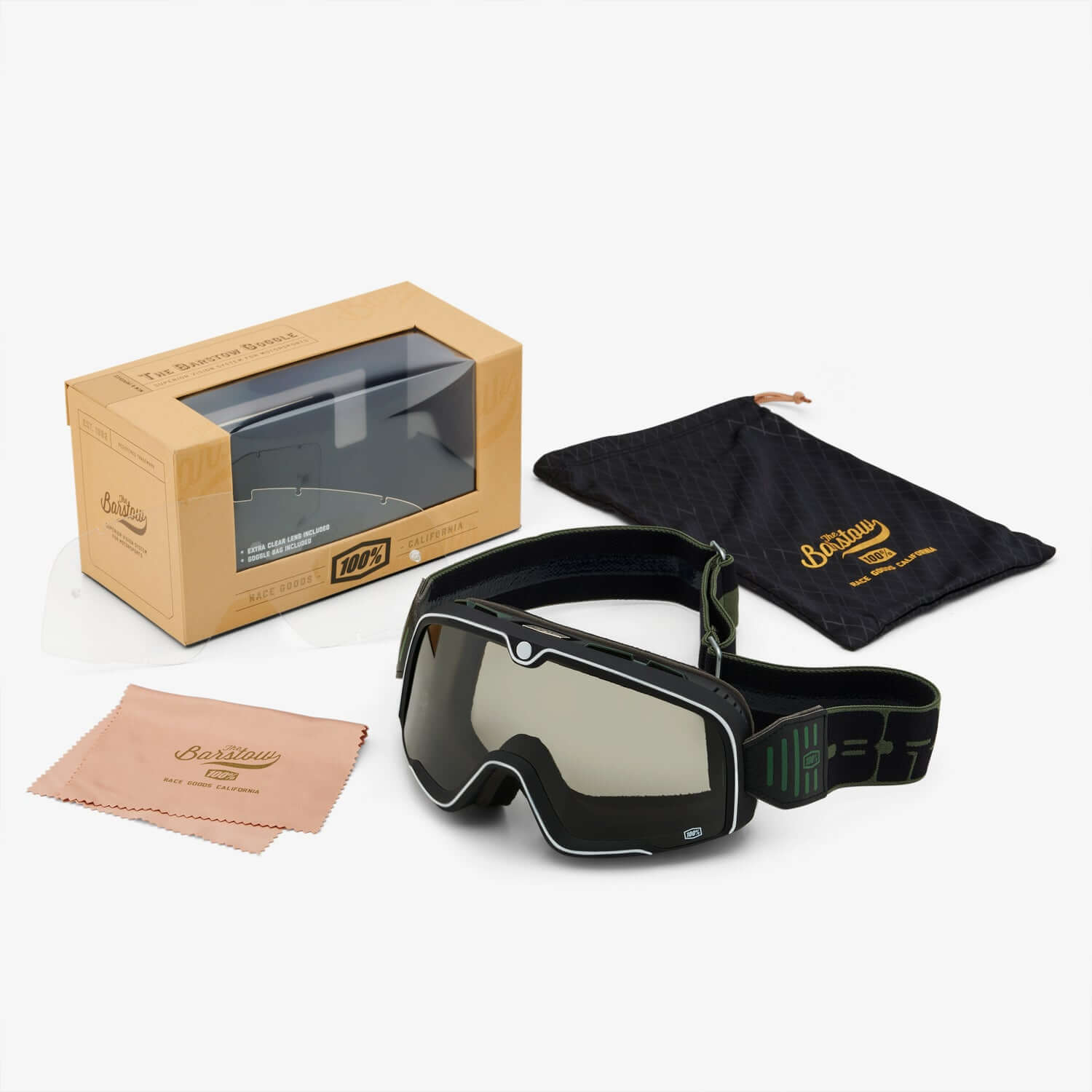 Goggle 100% Barstow Kalmus Lente Humo