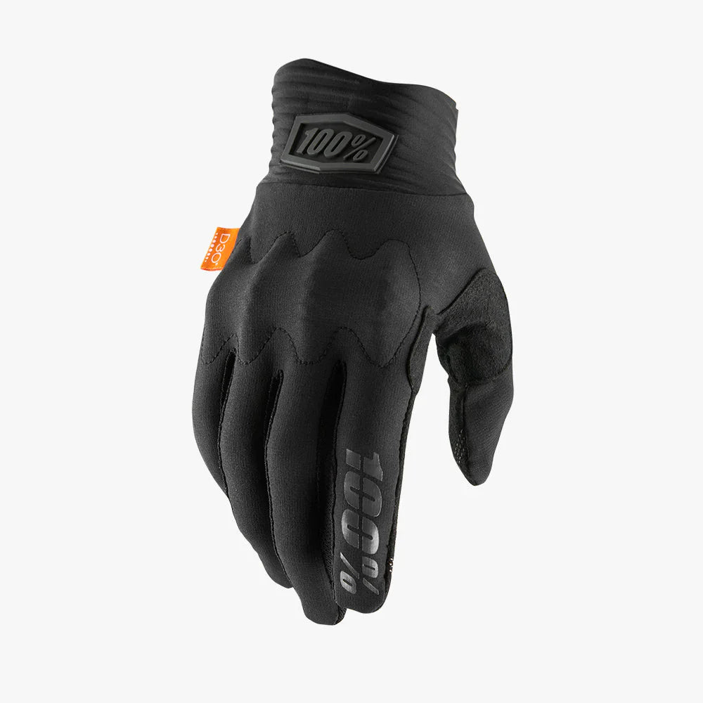 Guantes 100% Cognito D30 Negro/Charcoal