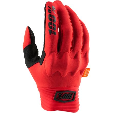 Guantes 100% Cognito D30 Rojo/Negro