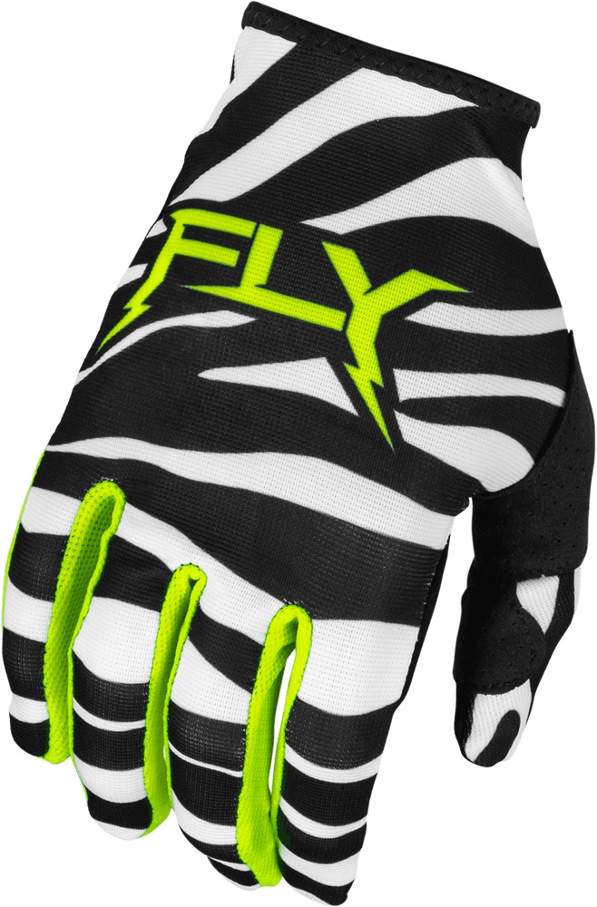 Guantes Fly Lite Uncaged Negro/Blanco/Verde