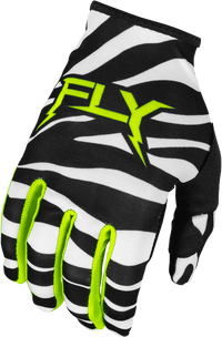 Guantes Fly Lite Uncaged Negro/Blanco/Verde