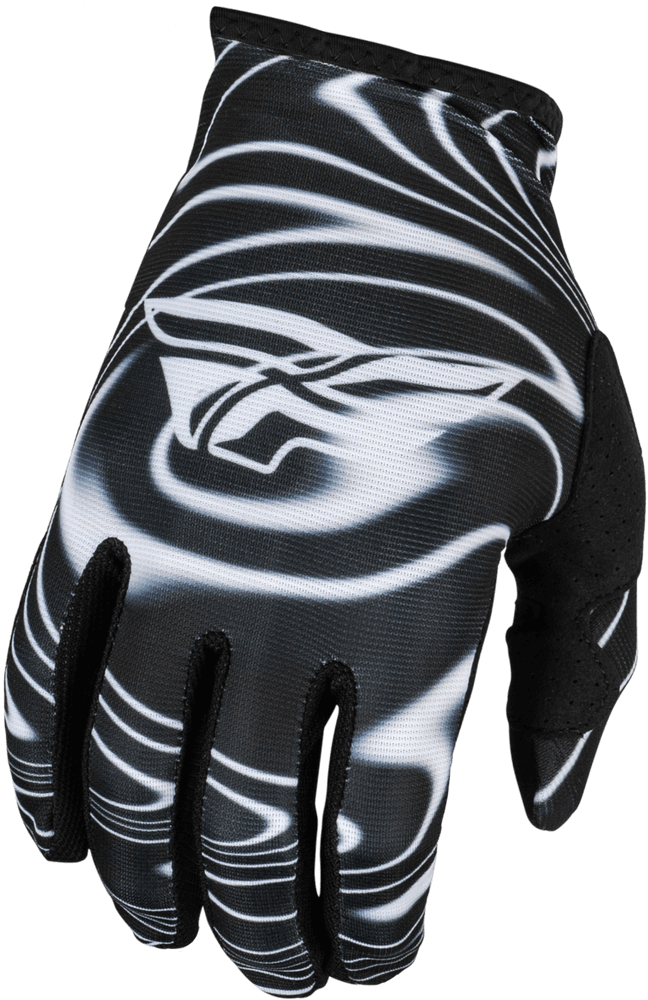 Guantes Fly Lite Warped Negro/Blanco