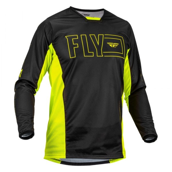 Jersey Fly Kinetic Mesh Hi Vis/Negro