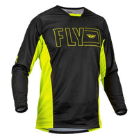 Jersey Fly Kinetic Mesh Hi Vis/Negro