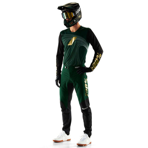 Jersey 100% R-CORE-X LS Negro/Gris