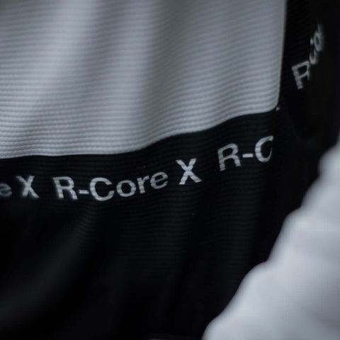 Jersey 100% R-CORE-X LS Negro/Gris