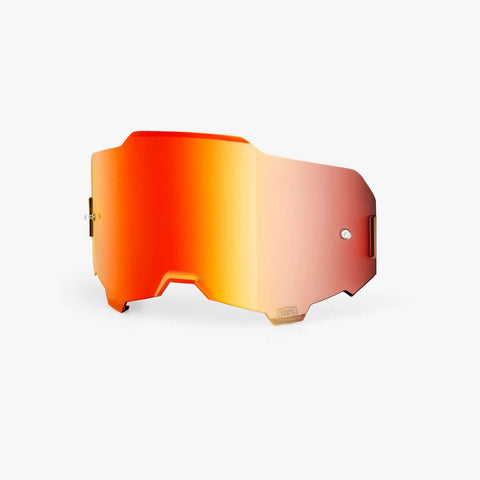 Lente Goggle 100% Armega Rojo Espejo