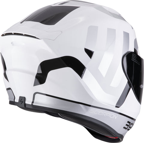 Casco Scorpion EXO-391 Arok Blanco/Negro/Silver