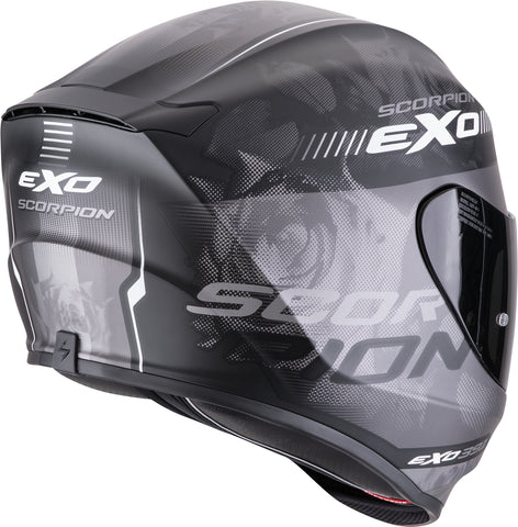 Casco Scorpion EXO-391 Ava Negro Mate/Silver