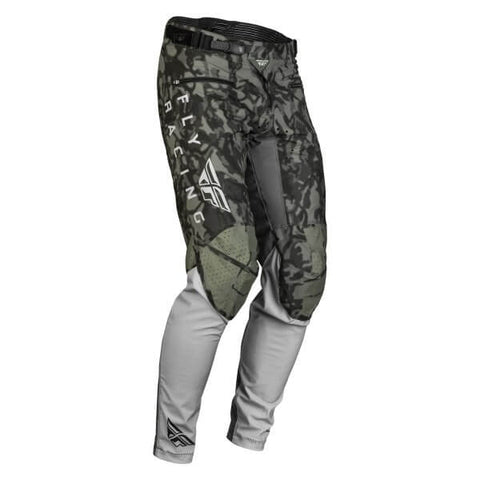 Pantalon Fly Bicycle Radium Niño Gris Oscuro Camo/Gris