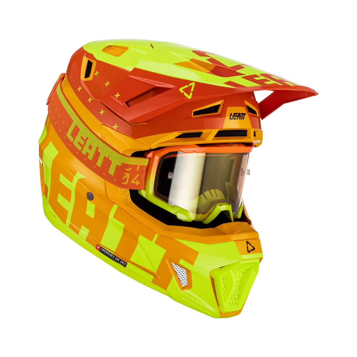 Casco Leatt Moto 7.5 Citrus Kit