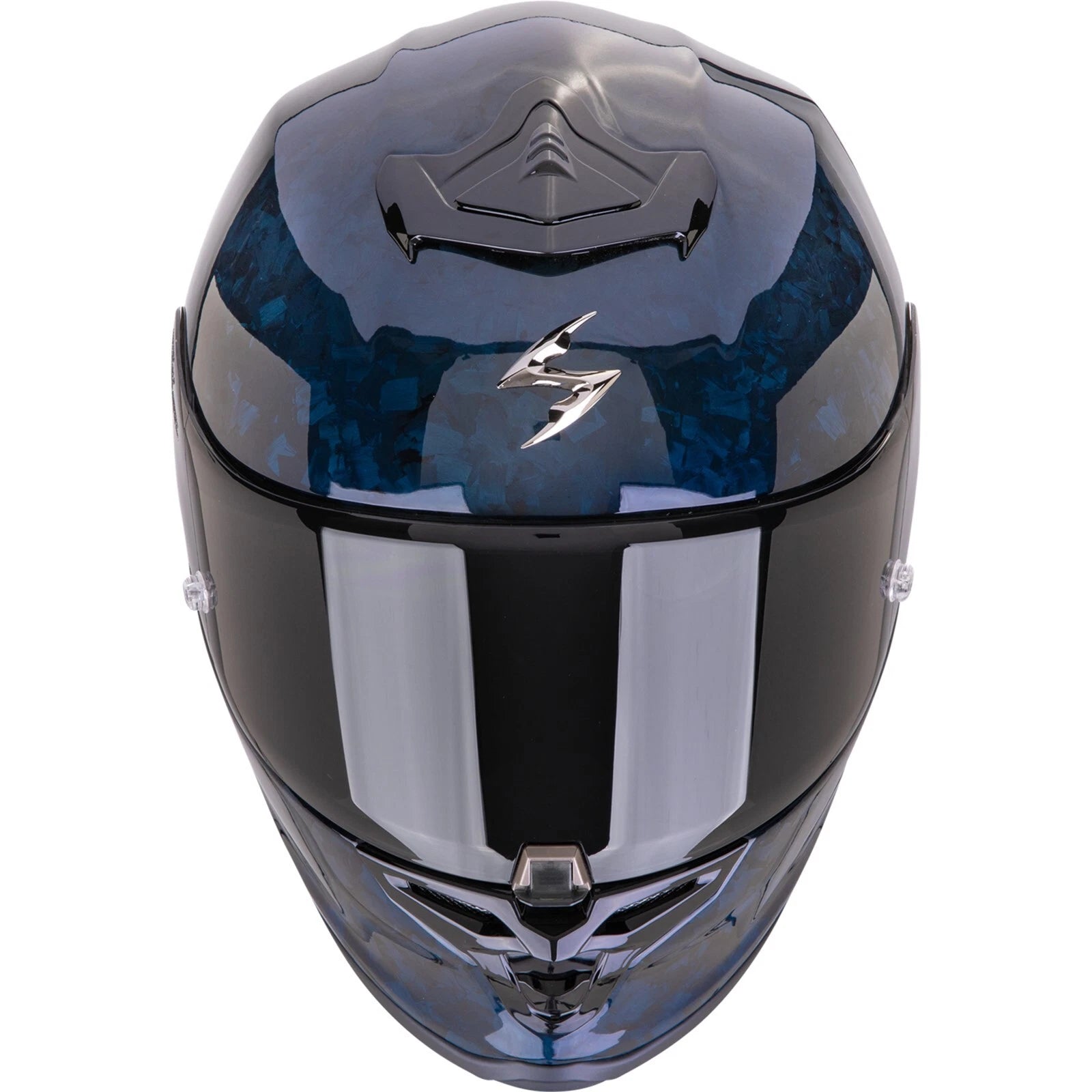 Casco Scorpion EXO-R1 Evo Onyx Air Carbon Azul