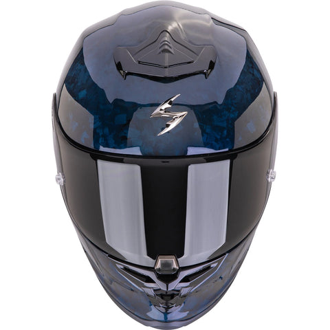 Casco Scorpion EXO-R1 Evo Onyx Air Carbon Azul